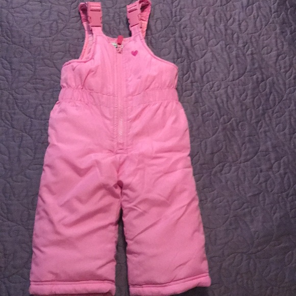 Pink 2 piece Oshkosh girls snowsuit Only worn once - Picture 2 of 5